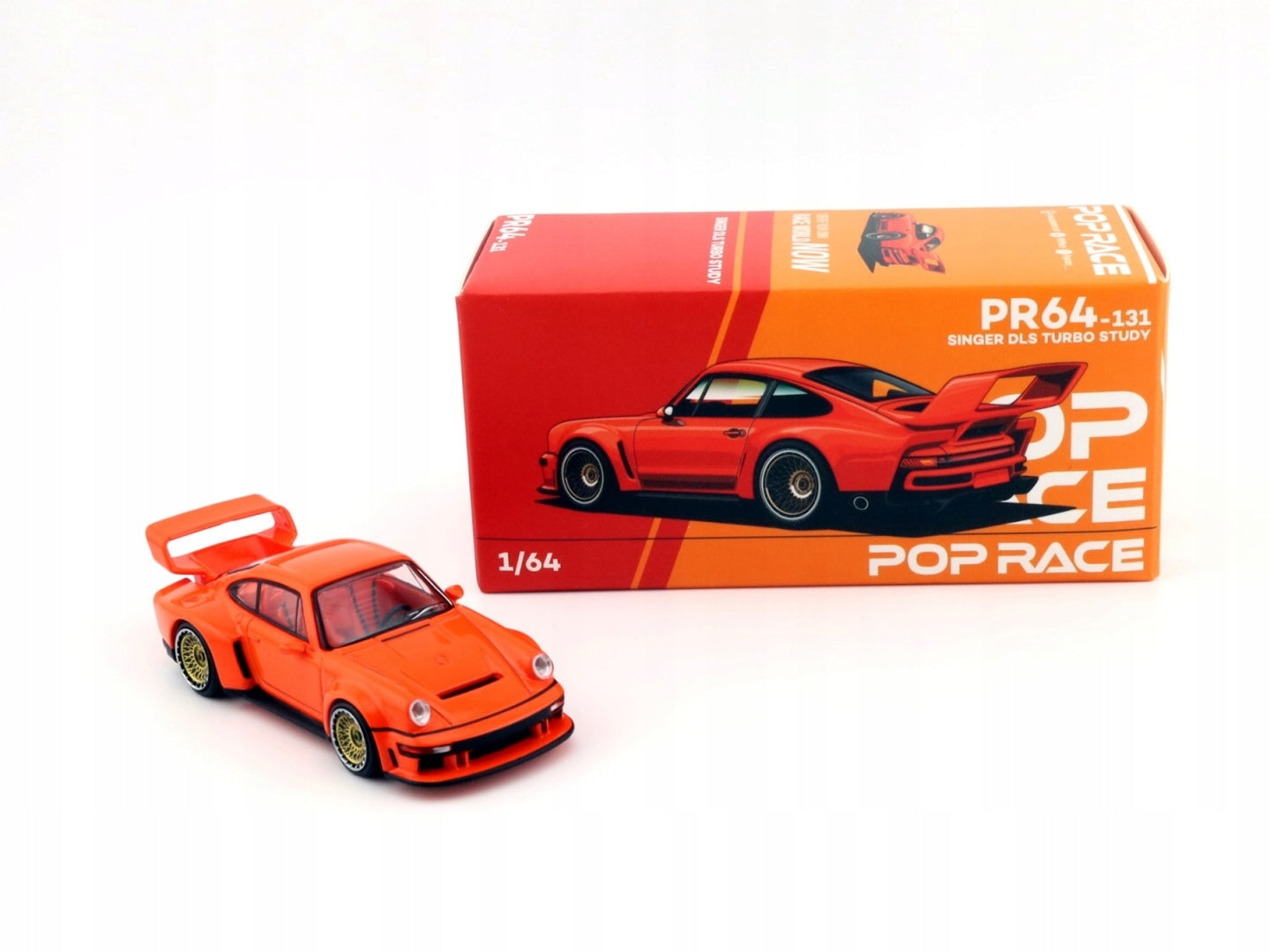 Pop Race 1:64 — Singer DLS Turbo Study | S29-01 | Die-Cast Collectible