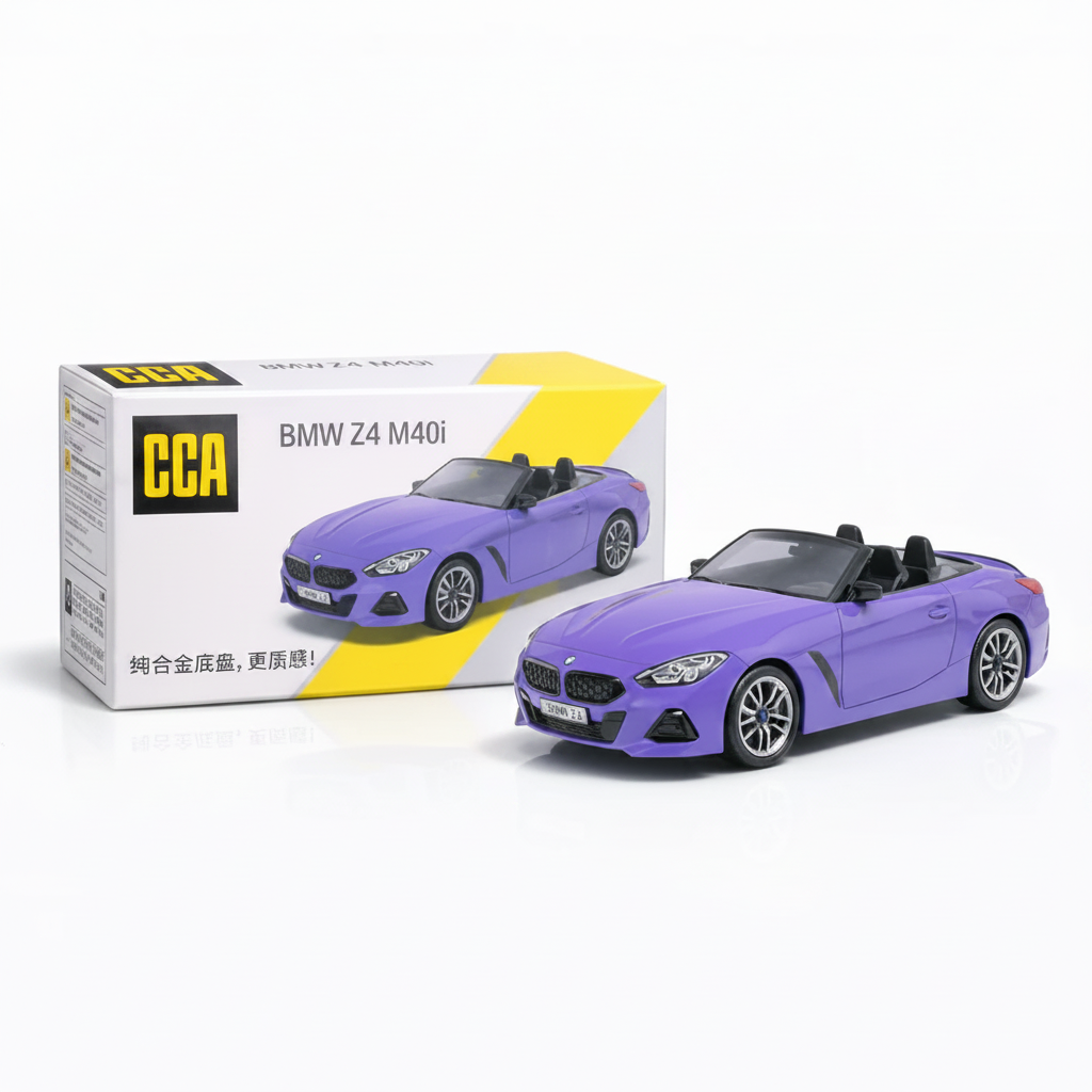 CCA 1:64 — BMW Z4 M40i (G29) | Purple | Die-Cast Collectible