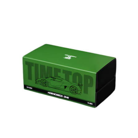 Time Top Koenigsegg One:1 Green | 1:64 Die-Cast Collectible