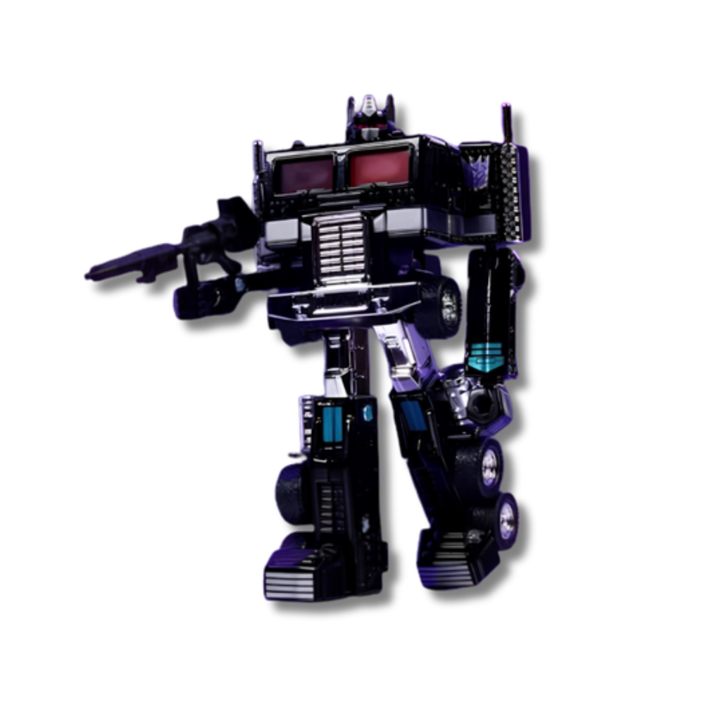 Hot Wheels x Transformers Nemesis Prime Black Chrome Premium Gift Set | 1:64 Die-Cast Collectible