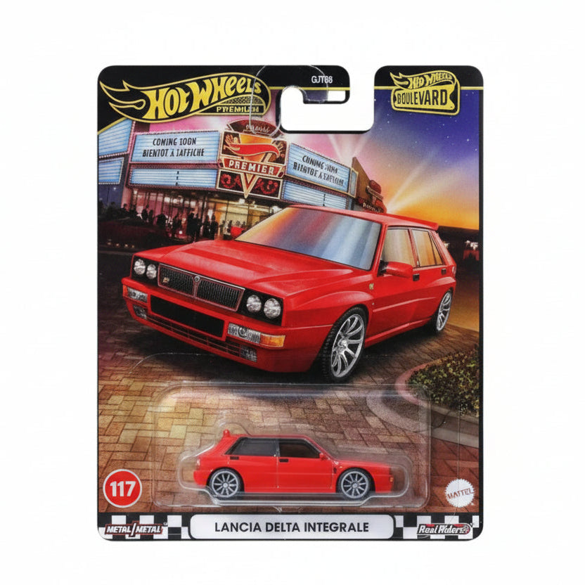 Hot Wheels Premium Boulevard Lancia Delta Integrale | 1:64 Scale Die-Cast Collectible