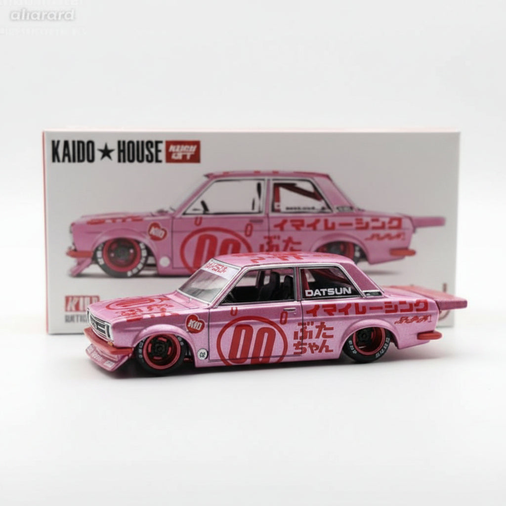 Kaido House x MiniGT Datsun 510 Pro Street Buta V1 | 1:64 Scale Die-Cast Collectible