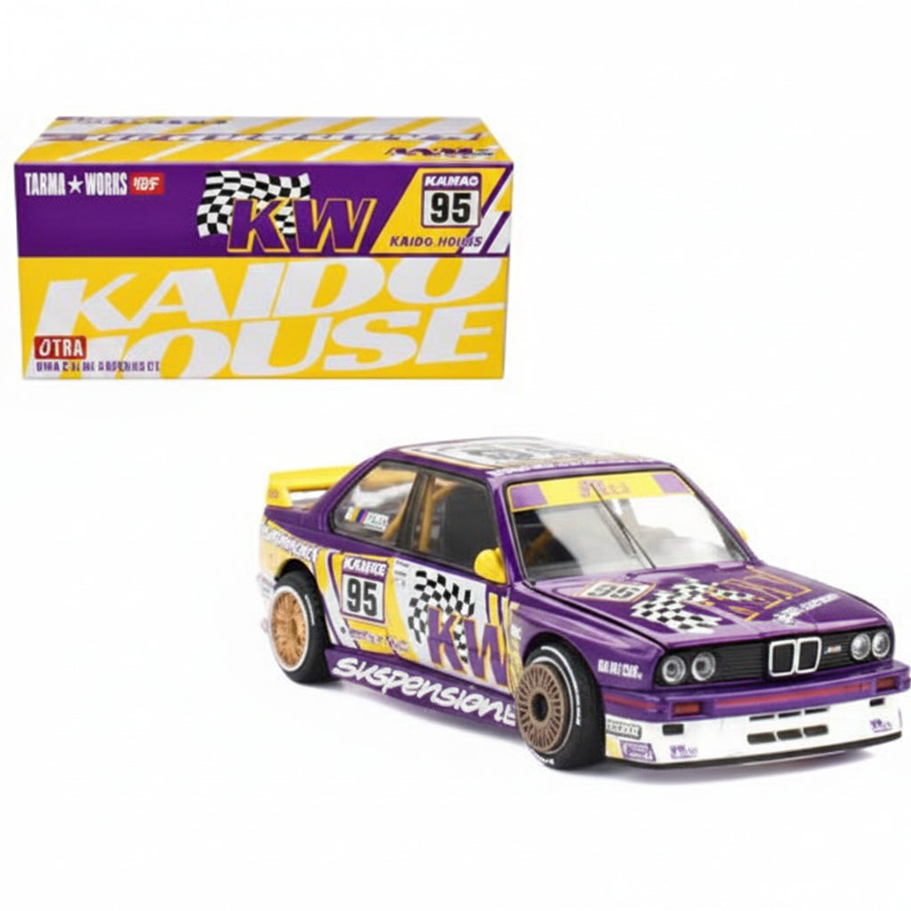 Kaido House x MiniGT BMW E30 M3 Kaido KW V1 | 1:64 Scale Die-Cast Collectible