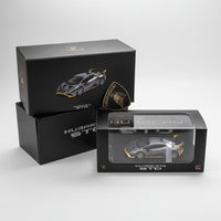 LCD - Lamborghini Huracán STO (Silver Grey) APA XPO Exclusive 1:64