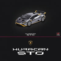 LCD - Lamborghini Huracán STO (Silver Grey) APA XPO Exclusive 1:64