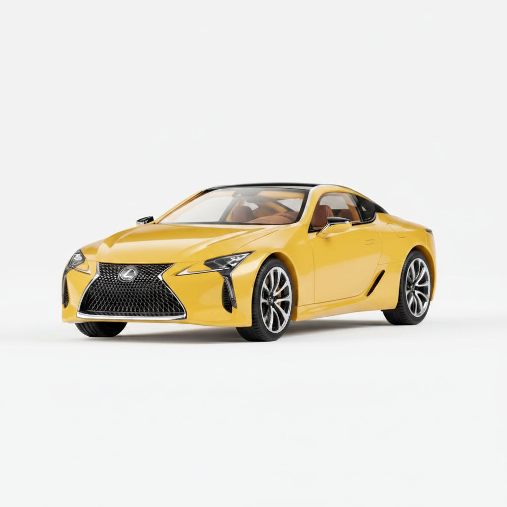Masdi 1:64 Lexus LC 500 (2020) LEXT200 | Yellow | Die-Cast Collectible