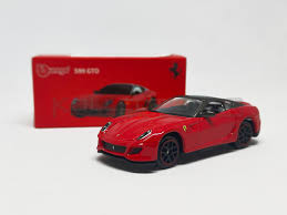Bburago - Ferrari 599 GTO (Red) 1:64
