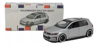 Bburago 1:64 Volkswagen Golf GTI Mk7 2017 | Grey | Die-Cast Collectible