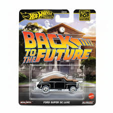 Hot Wheels Premium Pop Culture Ford Super De Luxe Back to the Future | 1:64 Scale Die-Cast Collectible