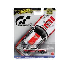 Hot Wheels Premium Gran Turismo Pop Culture Nissan Skyline GT-R BNR34 | 1:64 Scale Die-Cast Collectible