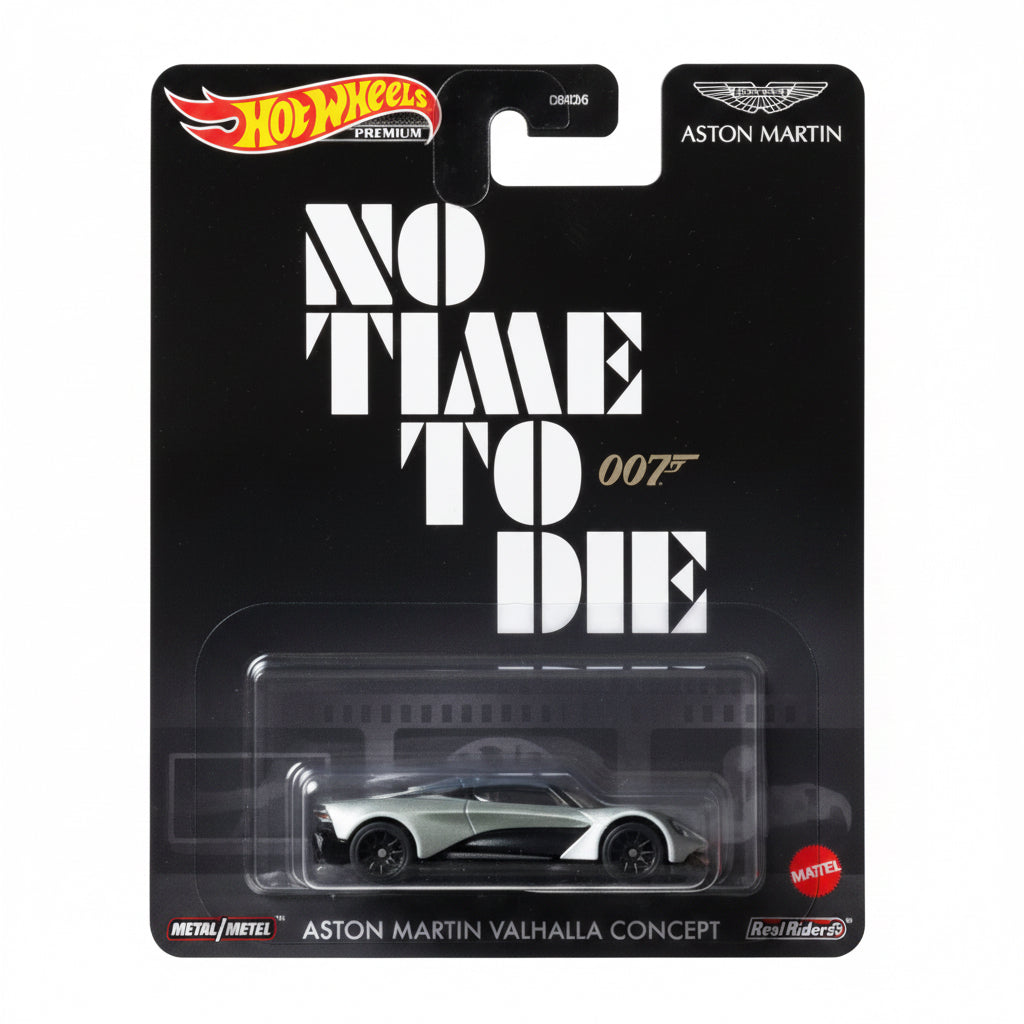 Hot Wheels Premium Aston Martin Valhalla Concept No Time To Die | 1:64 Scale Die-Cast Collectible