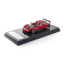 LCD Pagani Zonda Barchetta HP Carbon Red | 1:64 Scale Die-Cast Collectible