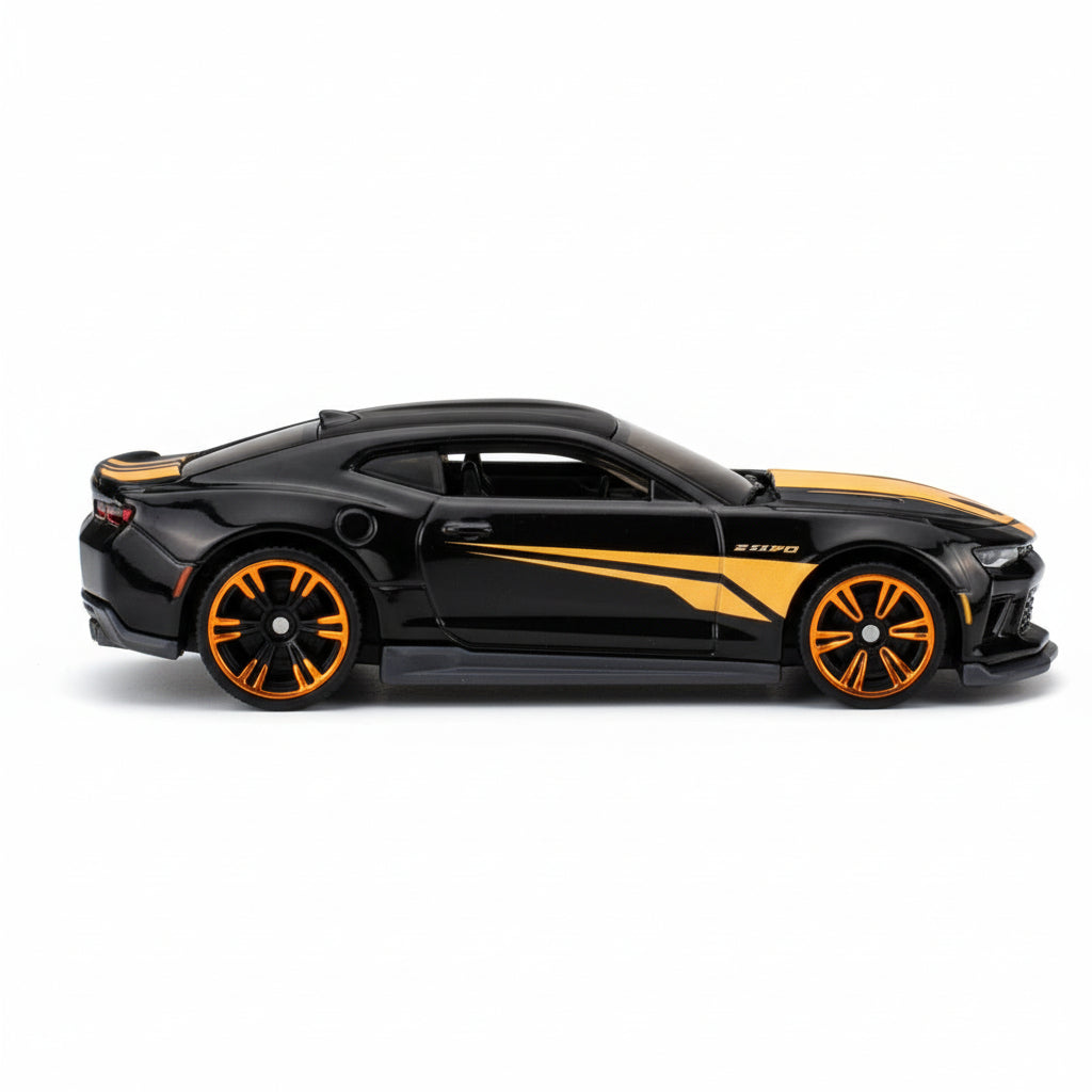 Hot Wheels Silver Series Neon Speeders 2018 COPO Camaro SS | 1:64 Scale Die-Cast Collectible
