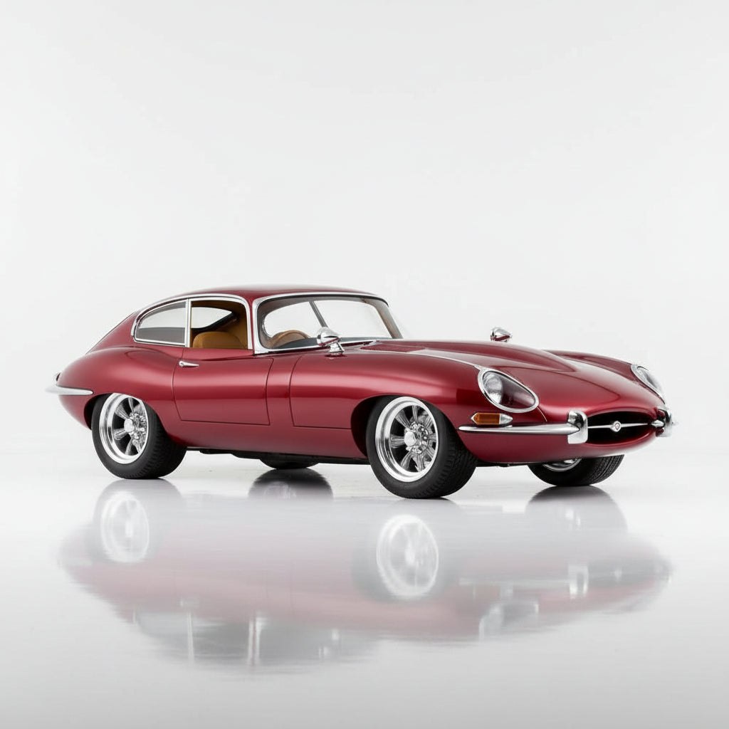 Hot Wheels RLC 1:64 — 1964 Jaguar E-Type (Series 1) | Spectraflame | Red Line Club Exclusive | Die-Cast Collectible