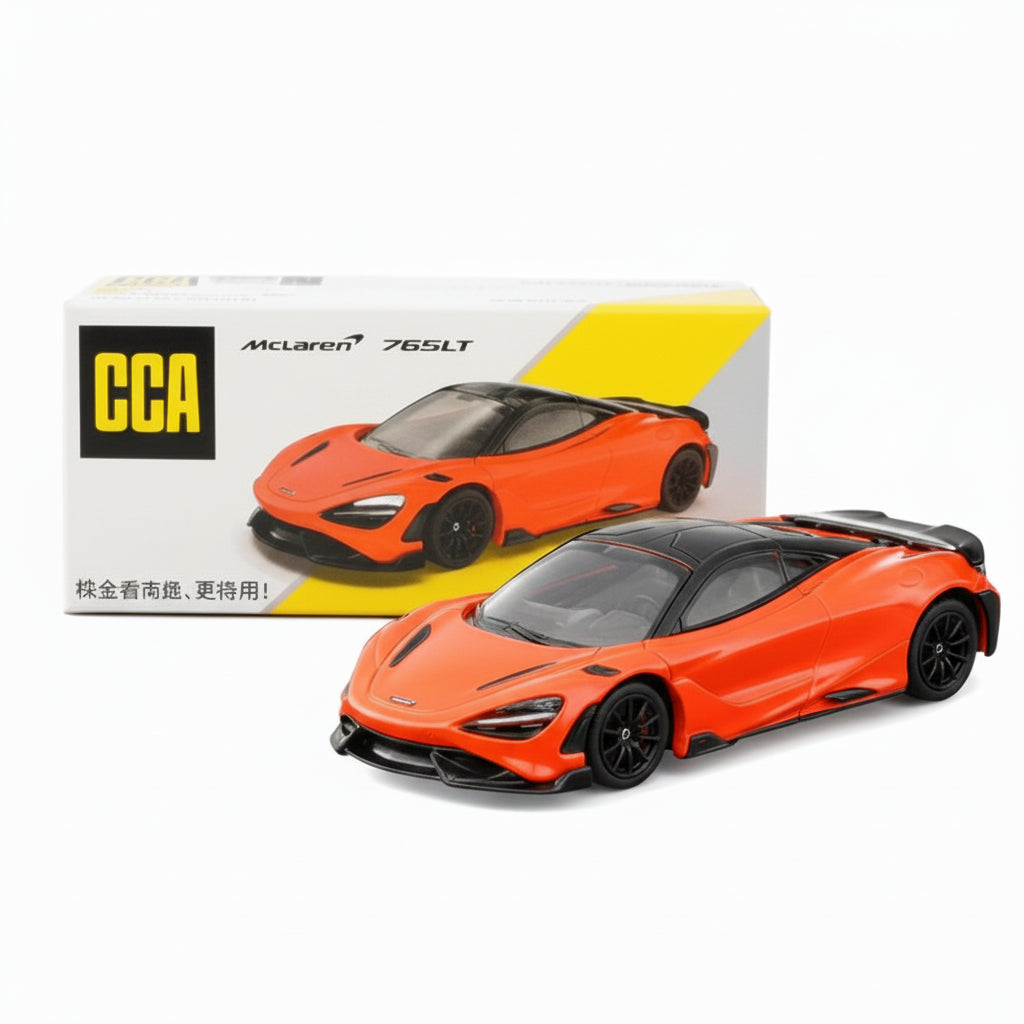 CCA - McLaren 765LT (Orange) 1:64 Die-Cast