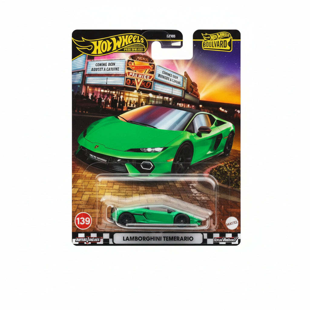 Hotwheels Premium - Lamborghini Temerario (Boulevard)