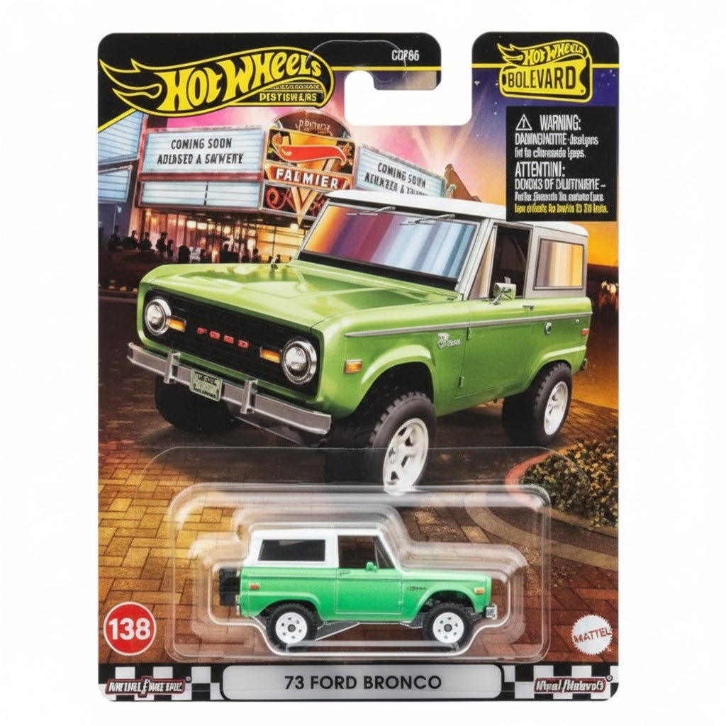 Hot Wheels Premium Boulevard '75 Ford Bronco | 1:64 Scale Die-Cast Collectible