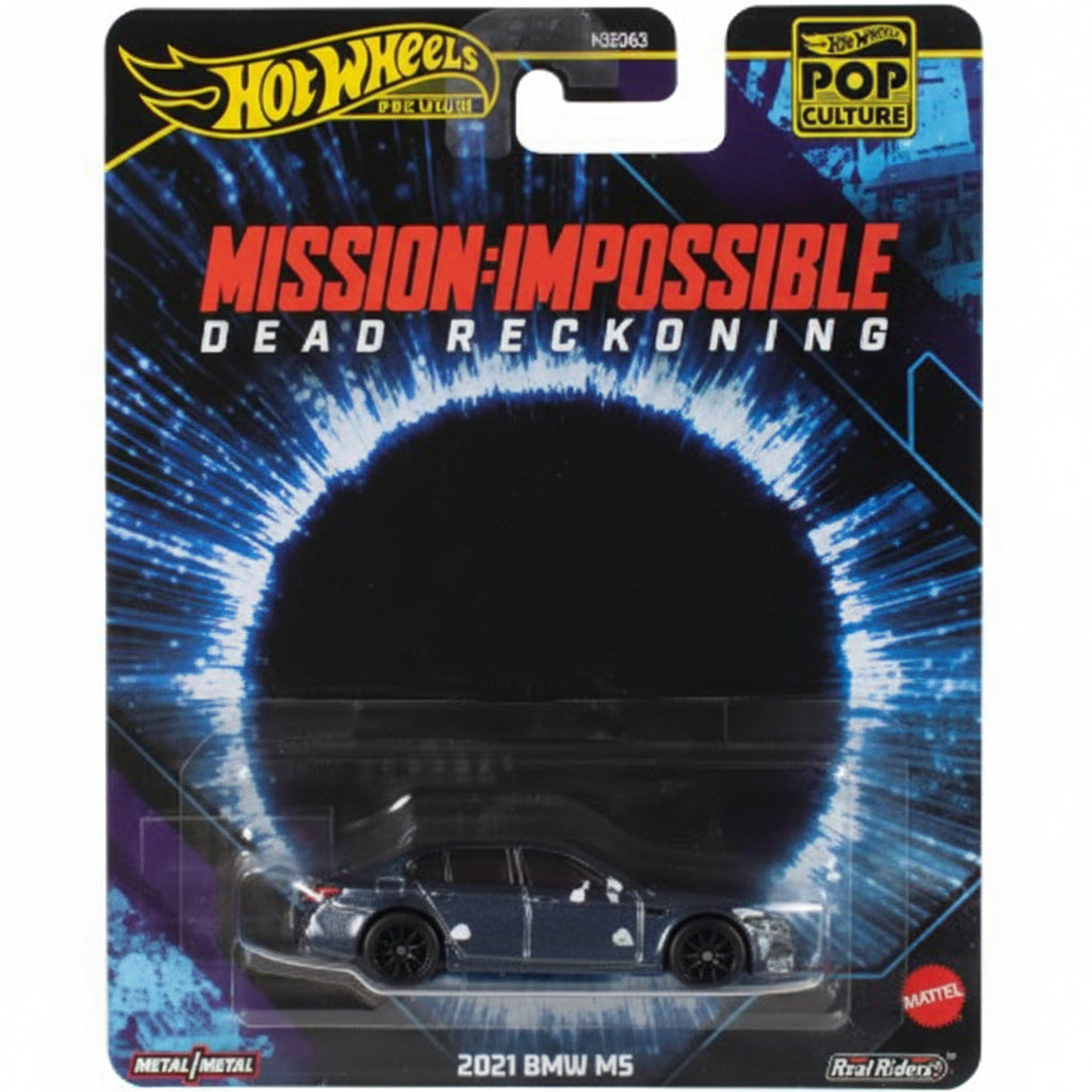 Hot Wheels Premium Pop Culture BMW M5 Mission Impossible | 1:64 Scale Die-Cast Collectible