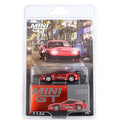 Mini GT #1132 Toyota Supra A80 Top Secret GT-300 Red Chrome | 1:64 Die-Cast Collectible