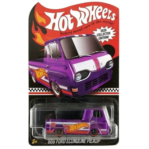 Hot Wheels 2020 Collector Edition '60s Ford Econoline Pickup Purple | 1:64 Die-Cast Collectible