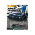 Hot Wheels Premium 1:64 Fast & Furious Euro Fast — Lamborghini Aventador Coupe | Dark Grey | Die-Cast Collectible