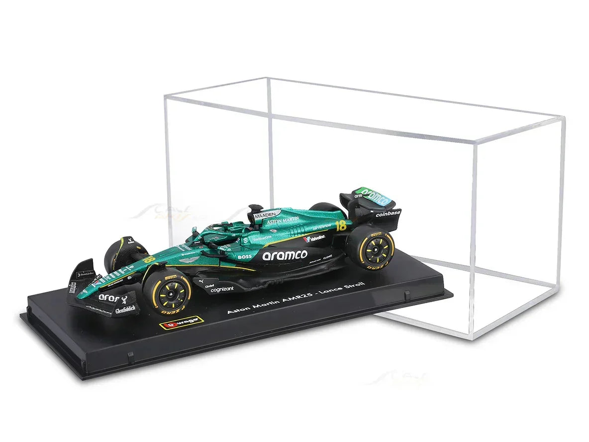 Bburago 1:43 — Aston Martin AMR25 | Lance Stroll #18 | Formula 1 2025 | Die-Cast Collectible