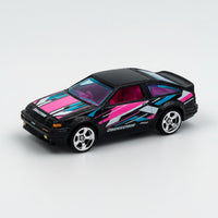 Hot Wheels Silver Series Neon Speeders Toyota AE86 Corolla | 1:64 Scale Die-Cast Collectible