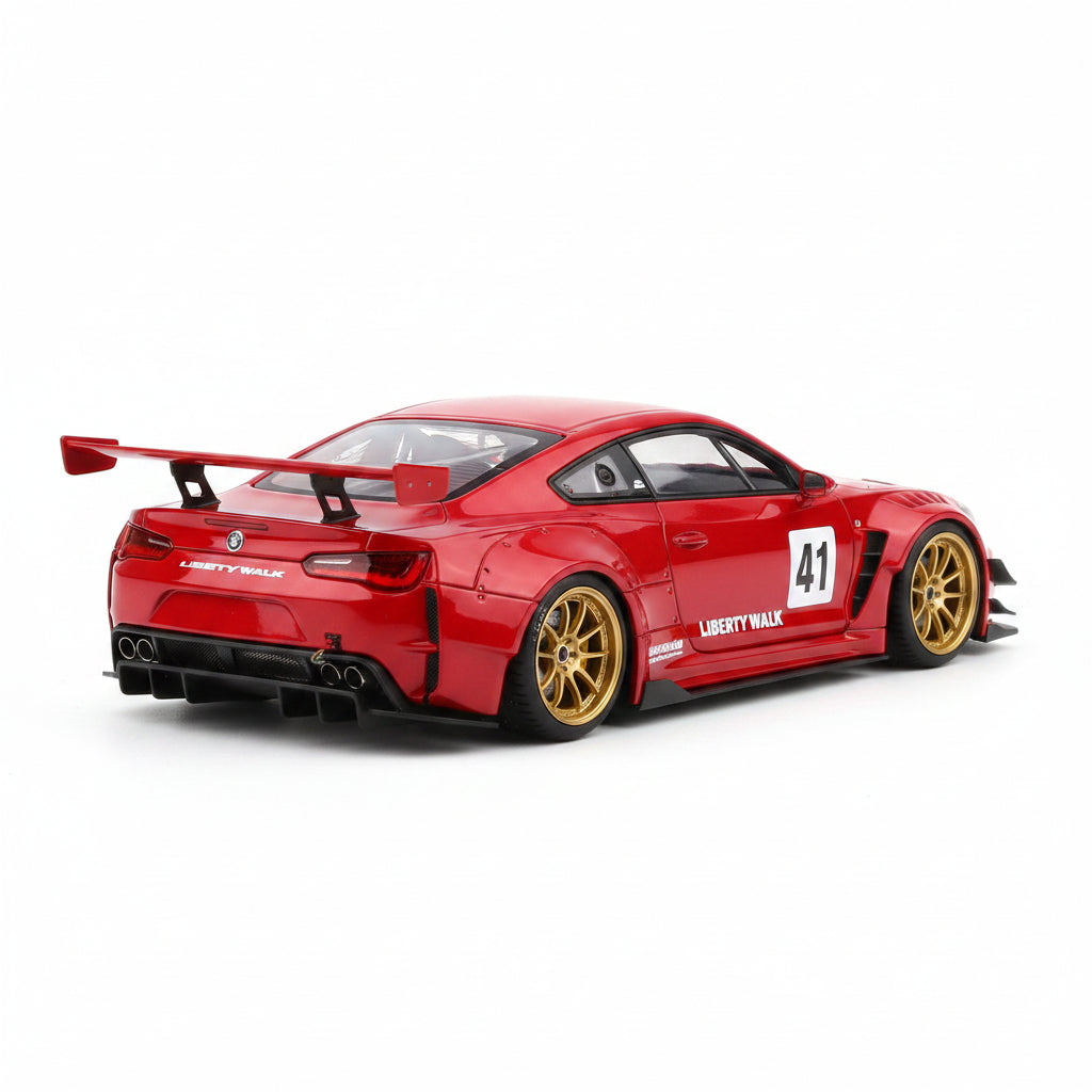 Mini GT 1:64 LB-Works Lamborghini Countach | Red | Die-Cast Collectible