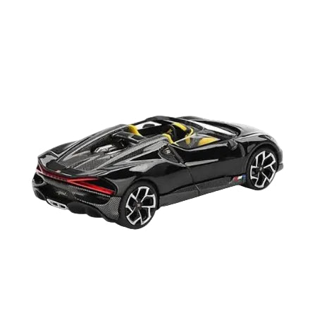 Mini GT Bugatti W16 Mistral | Black | 1:64 Scale Die-Cast Collectible