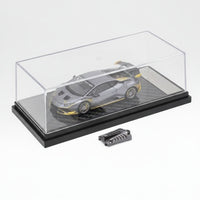 LCD - Lamborghini Huracán STO (Silver Grey) APA XPO Exclusive 1:64