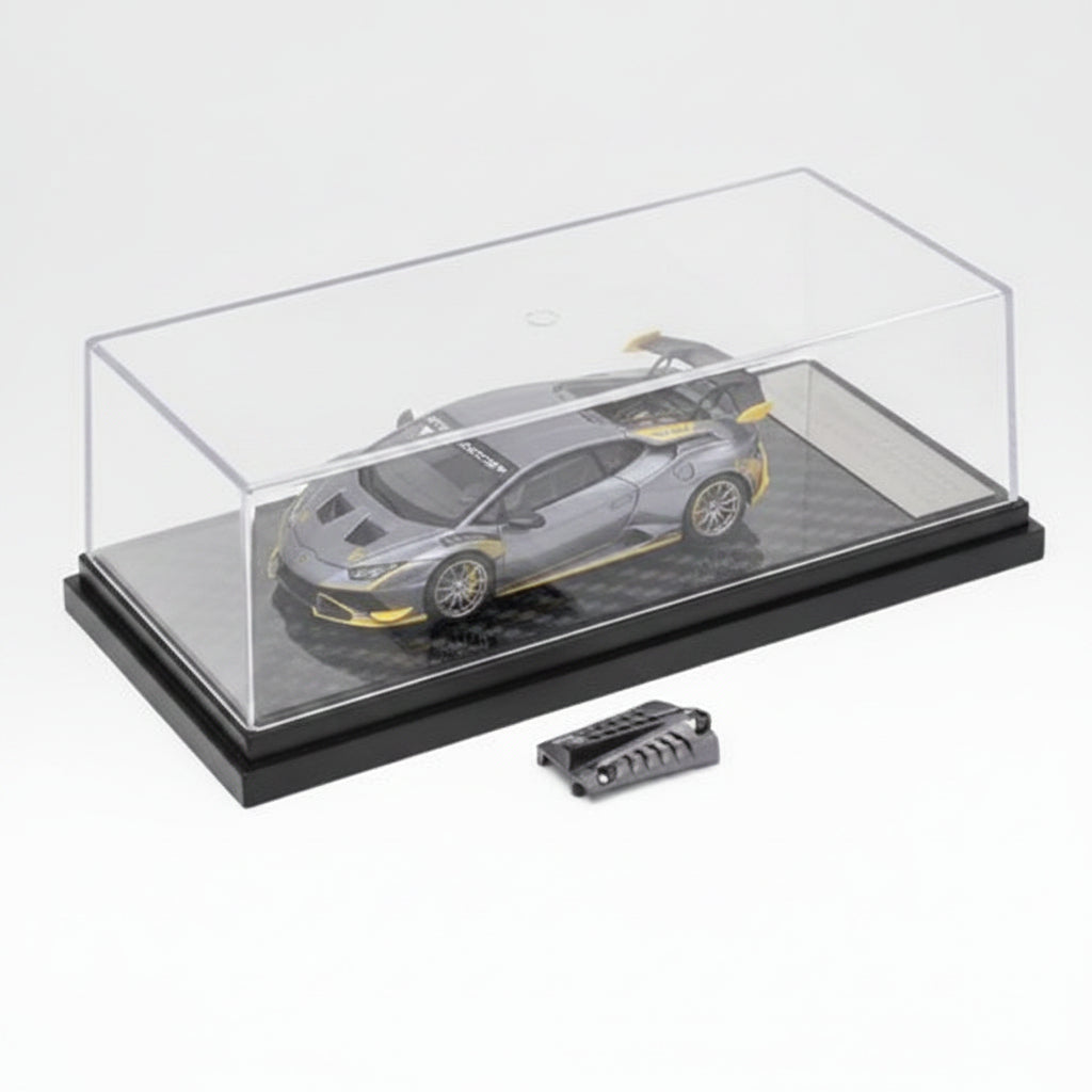 LCD - Lamborghini Huracán STO (Silver Grey) APA XPO Exclusive 1:64