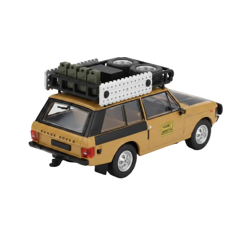 Mini GT Range Rover 1971 | Camel Trophy Sumatra | C. Swoboda & K. Mentel Winner | 1:64 Scale Die-Cast Collectible