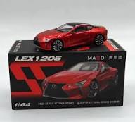 Maisto 1:64 LEX1205 — Lexus LC 500 | Red | Die-Cast Collectible