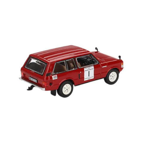 Mini GT Range Rover 1971 | International Hill Rally Winner | Red | 1:64 Scale Die-Cast Collectible