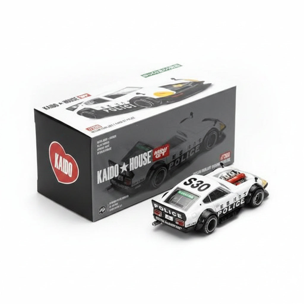Kaido House x Mini GT Nissan Fairlady Z | Kaido GT Police | 1:64 Scale Die-Cast Collectible
