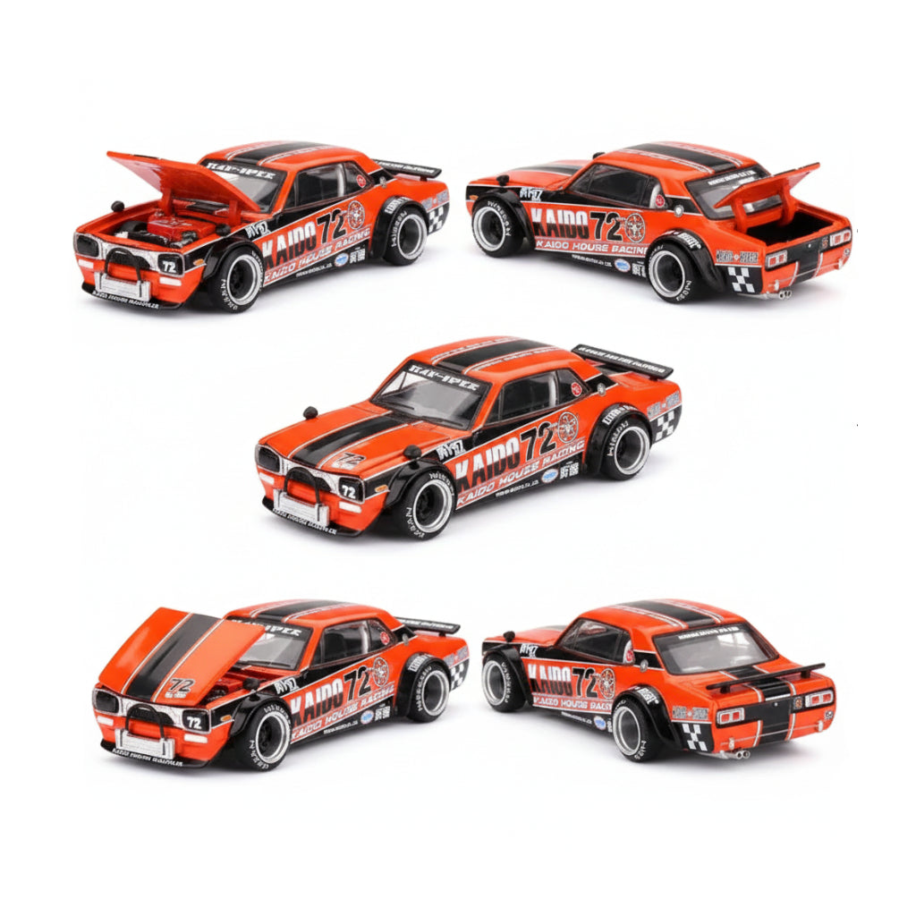 Kaido House x Mini GT Nissan Skyline 2000 GT-R KPGC10 | Kaido Works V1 | 1:64 Scale Die-Cast Collectible