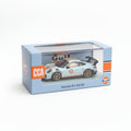 CCA Acrylic Porsche 911 GT2 RS Gulf Blue | 1:64 Die-Cast Collectible
