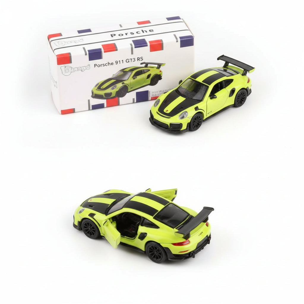 Bburago - Porsche 911 GT2 RS (LIME GREEN) 1:64