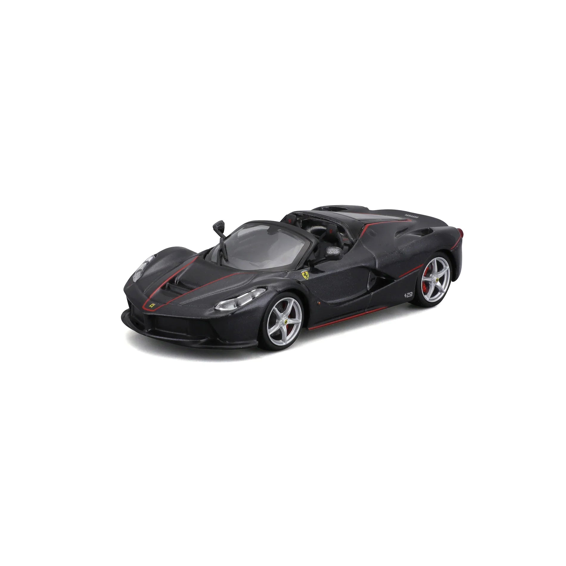 Bburago Signature Series 1:43 — LaFerrari aperta | Black | Rosso Corsa | Die-Cast Collectible