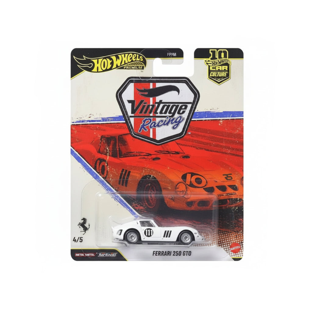 Hot Wheels Premium Ferrari Combo Set — F1 #44 + 250 GTO + Testarossa | 1:64 Die-Cast Collectibles