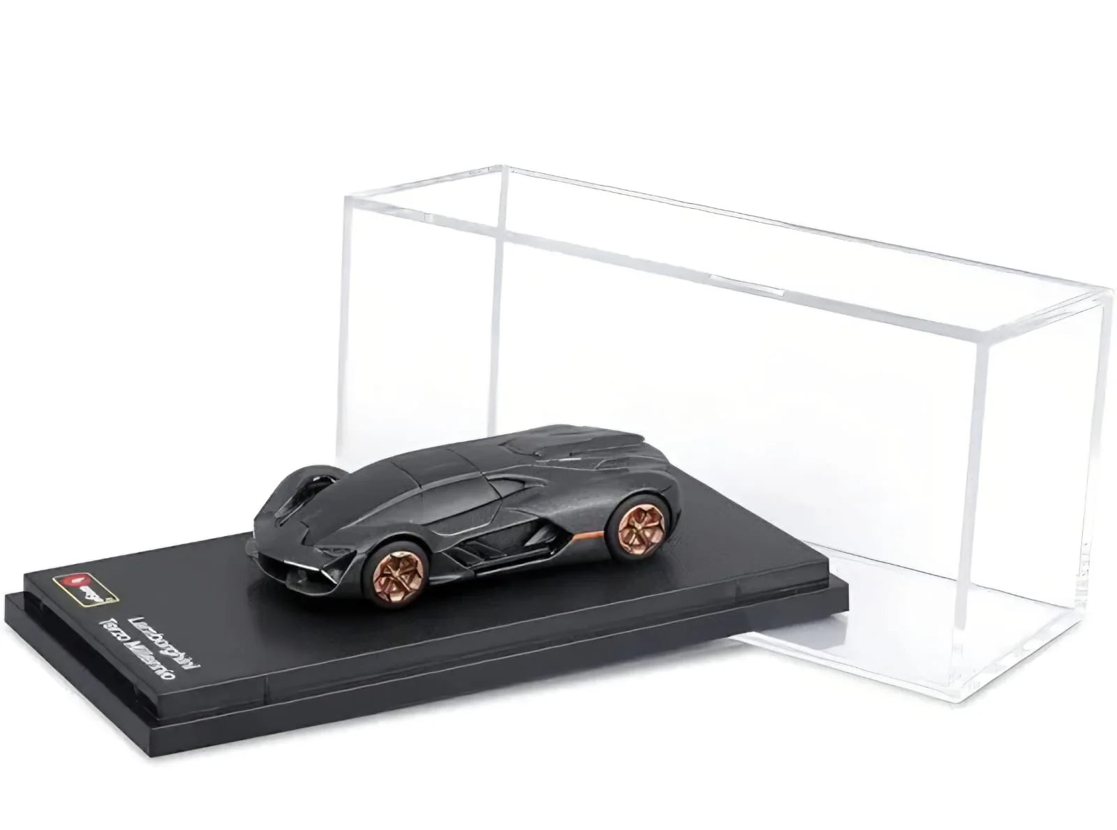 Bburago 1:64 — Lamborghini Terzo Millennio | Black | Die-Cast Collectible
