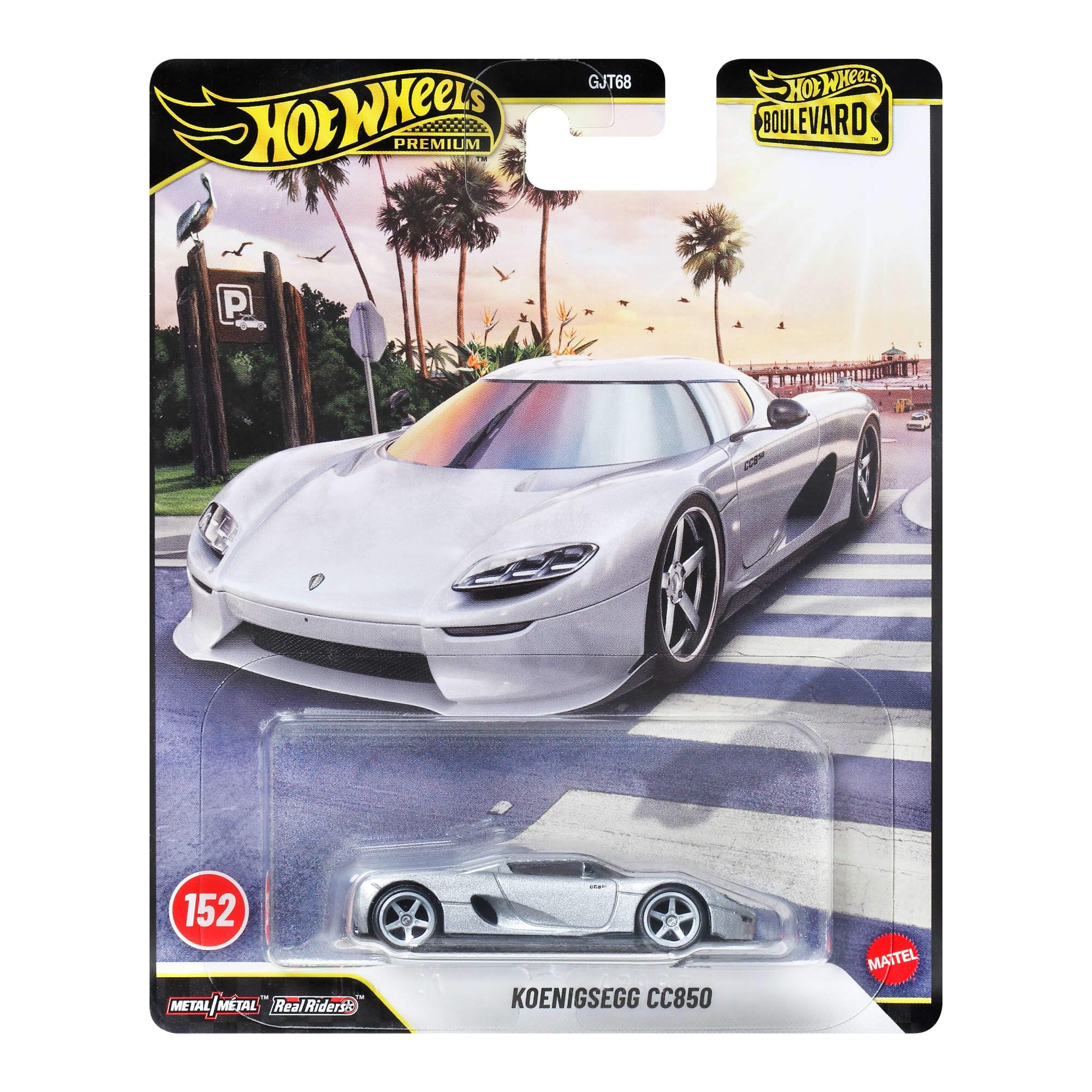 Hot Wheels Premium 1:64 — Koenigsegg CC850 | Boulevard | Die-Cast Collectible