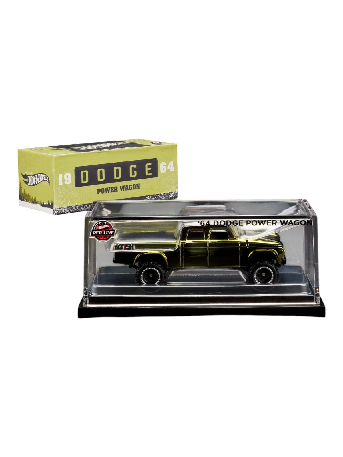 Hot Wheels RLC 1:64 — 1964 Dodge Power Wagon | Spectraflame | Red Line Club Exclusive | Die-Cast Collectible