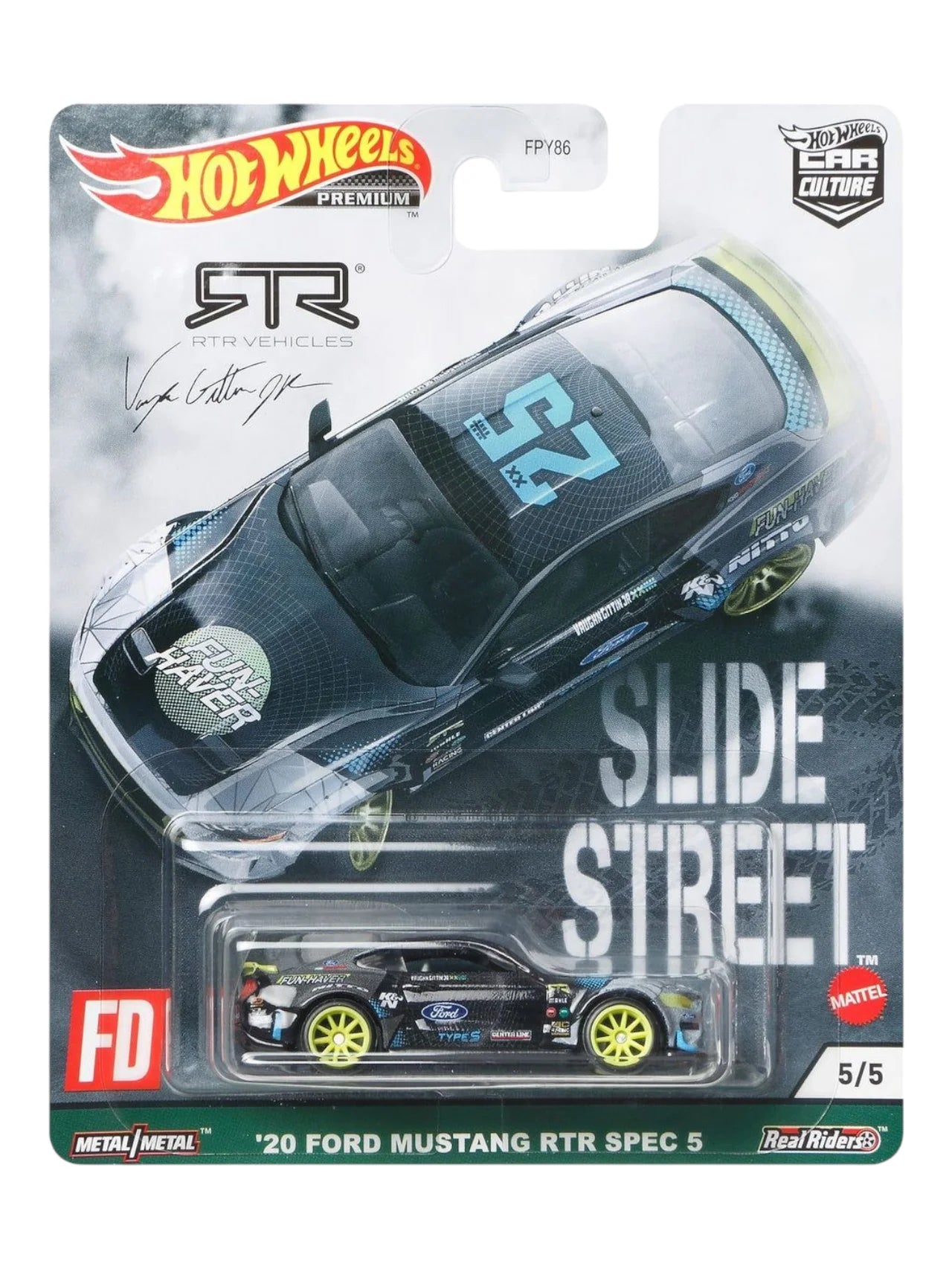 Hot Wheels Premium 1:64 — '20 Ford Mustang RTR Spec 5 | Car Culture | Die-Cast Collectible