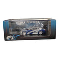 MJ Model BMW M3 GTR Chrome Silver Blue NFS | 1:64 Die-Cast Collectible