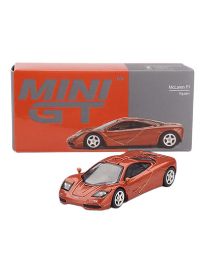 Mini GT 1:64 — McLaren F1 | Copper Yquem | Die-Cast Collectible