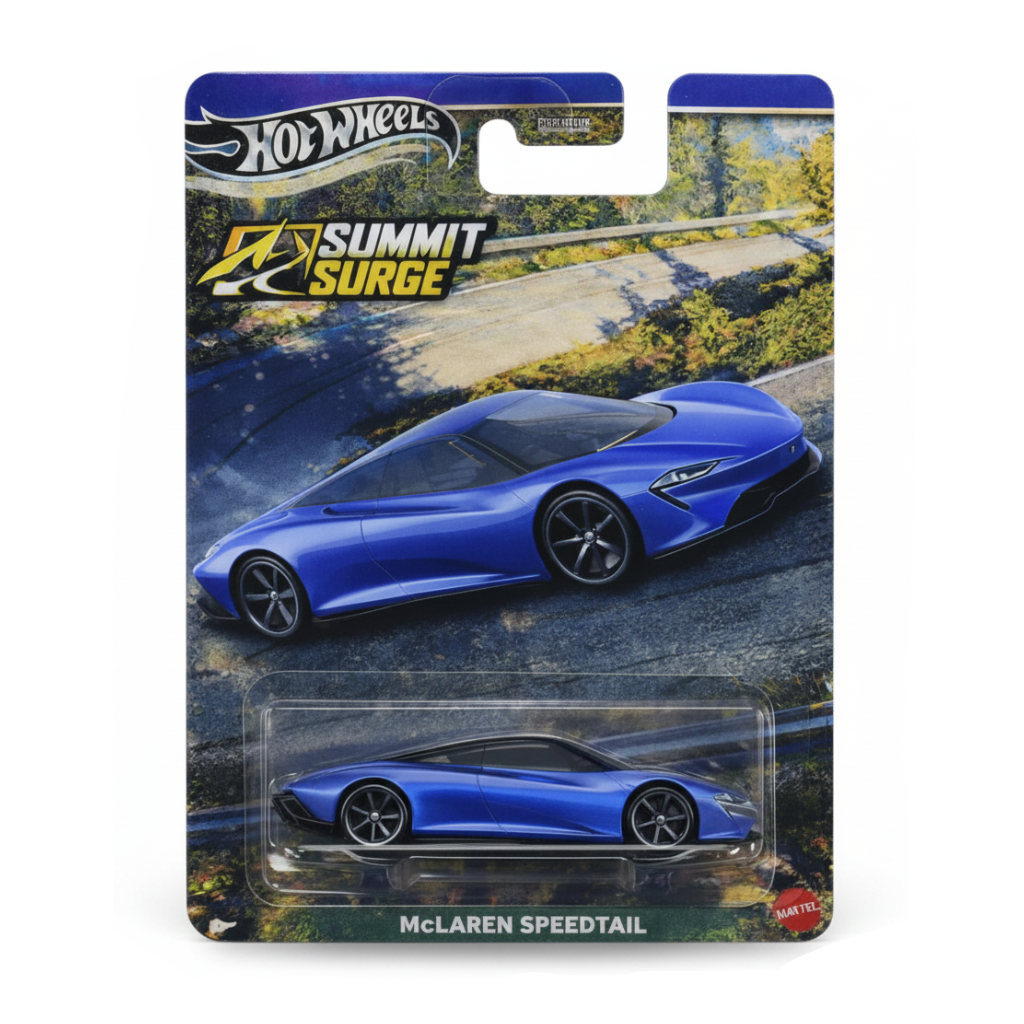 Hot Wheels Silver Series Summit Surge McLaren Speedtail | 1:64 Scale Die-Cast Collectible