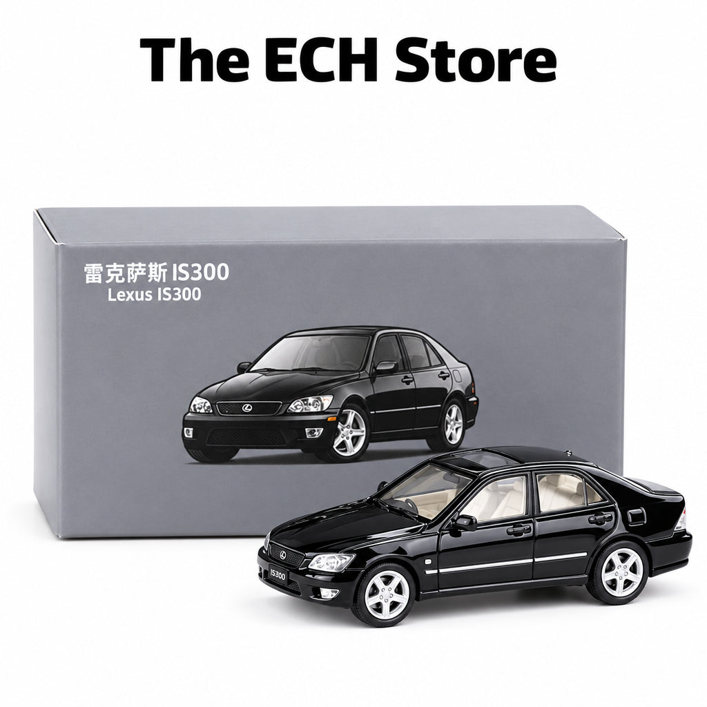 JKM Lexus IS300 Black | Die-Cast Collectible