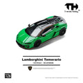 Trends Hobby TH #126 Lamborghini Temerario Verde Green Open Hood | 1:64 Die-Cast Collectible