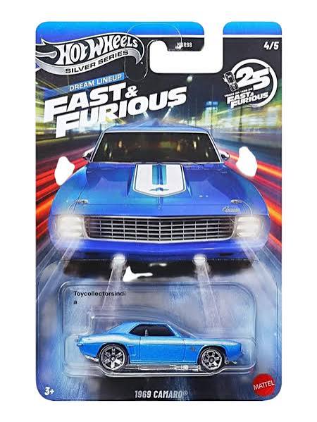 1969 Camaro ( Hotwheels Silver Series )